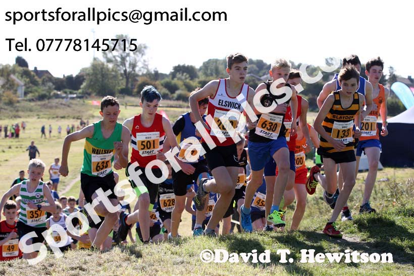 Boys under-15s Start Fitness NEH, Wrekenton. Photo:  David T. Hewitson/Sports for All Pics